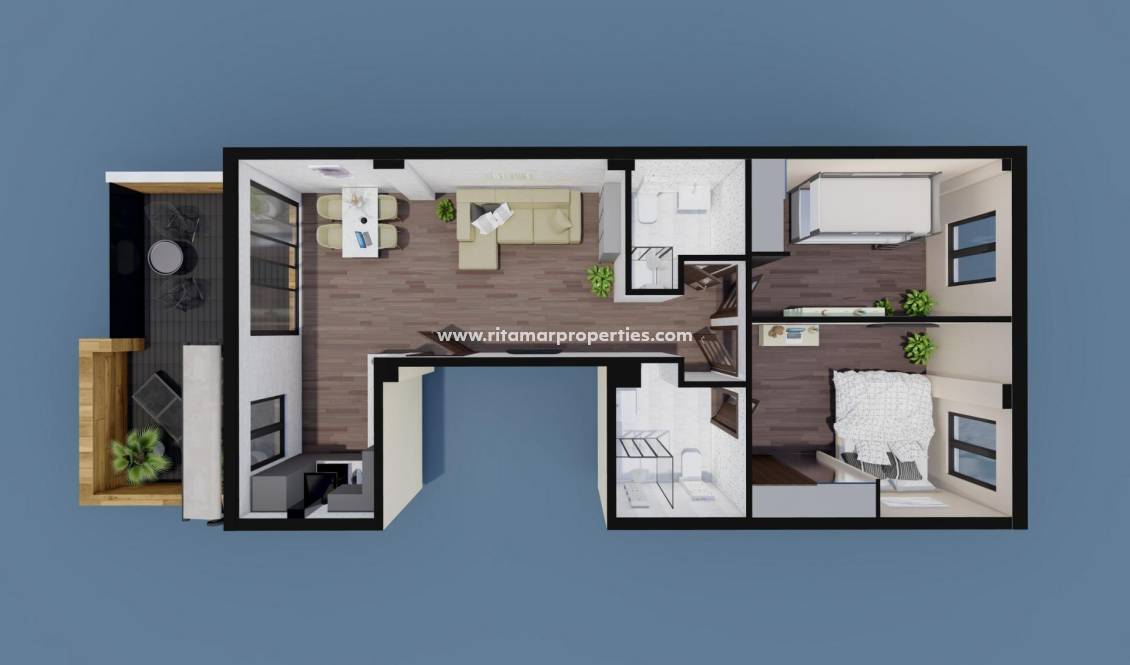  - Penthouse - Pilar de la Horadada - pueblo