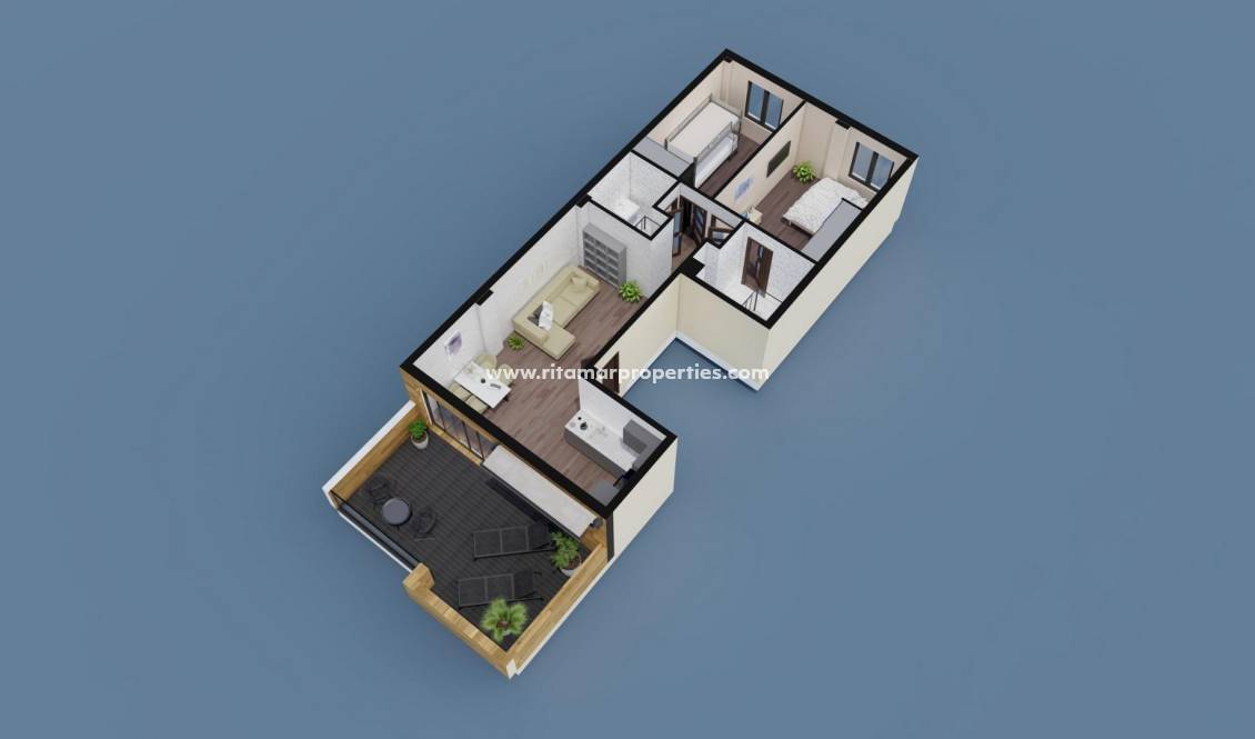  - Penthouse - Pilar de la Horadada - pueblo