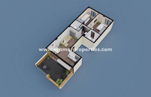  - Penthouse - Pilar de la Horadada - pueblo