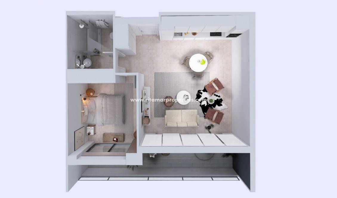  - Wohnung - Torrevieja - Playa Del Cura