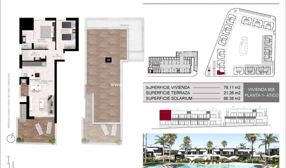  - Bungalow - Ciudad Quesada - Lo Marabú