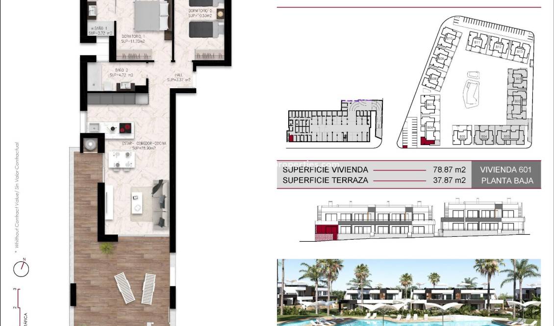  - Bungalow - Ciudad Quesada - Lo Marabú