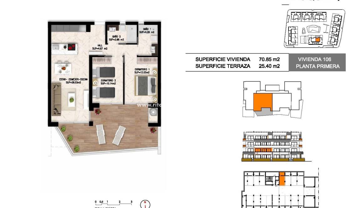  - Appartment - Orihuela Costa - Los Altos