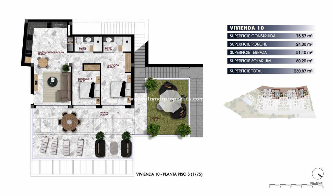  - Penthouse - Finestrat  - Balcón De Finestrat