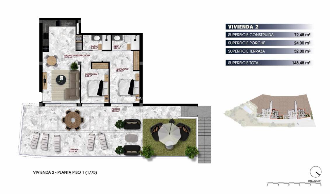  - Appartement - Finestrat  - Balcón De Finestrat