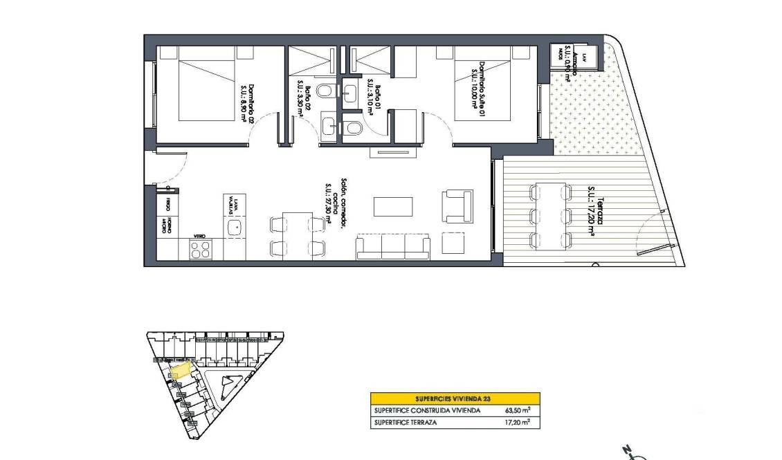  - Bungalow - San Fulgencio - Pueblo