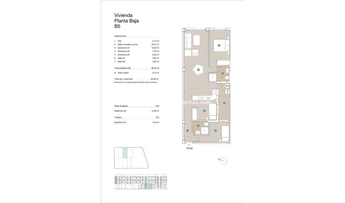  - Apartamento - Jacarilla - pueblo