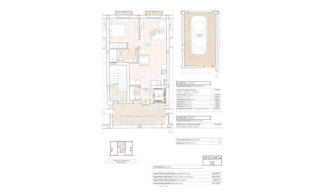  - Appartment - Hondón de las Nieves - Pueblo