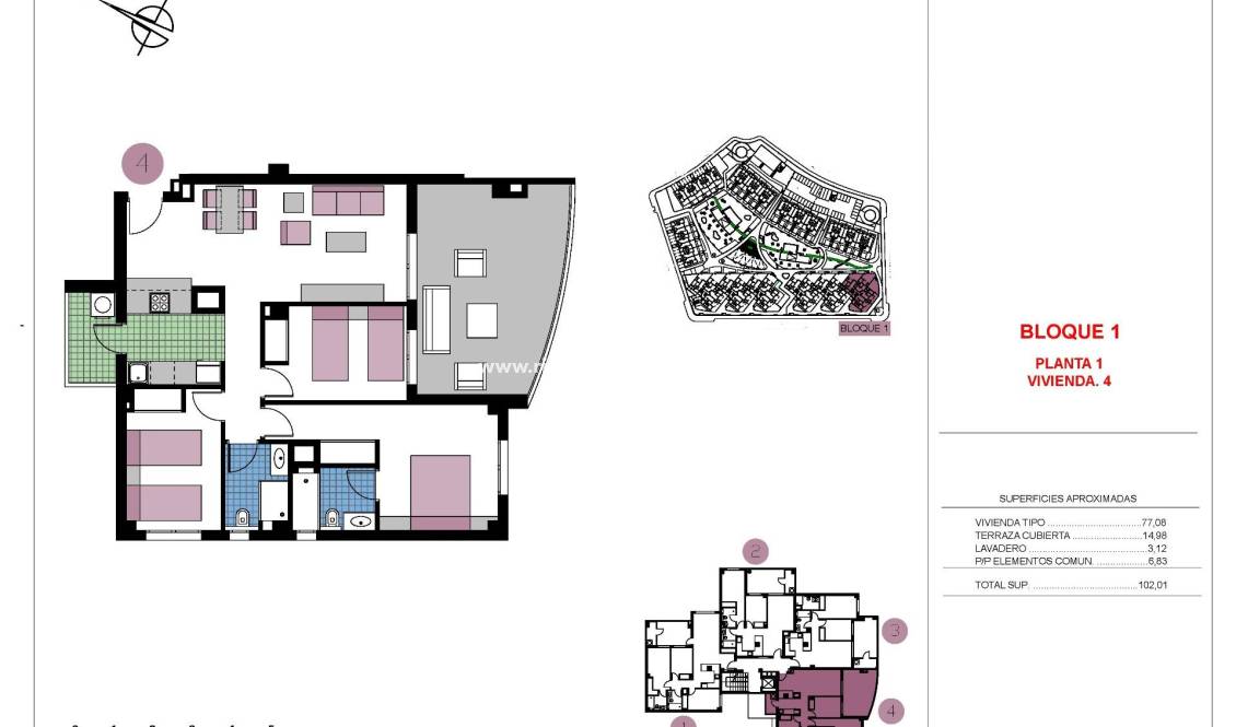  - Appartment - Pilar de la Horadada - Mil Palmeras