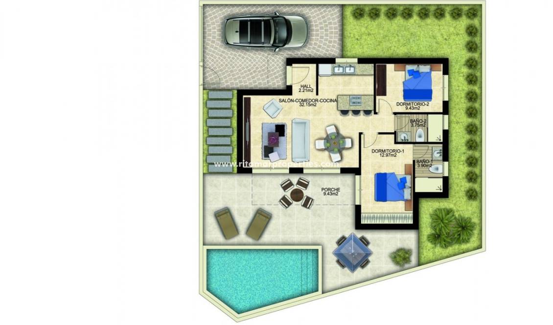  - Villa - Benijófar - Polideportivo