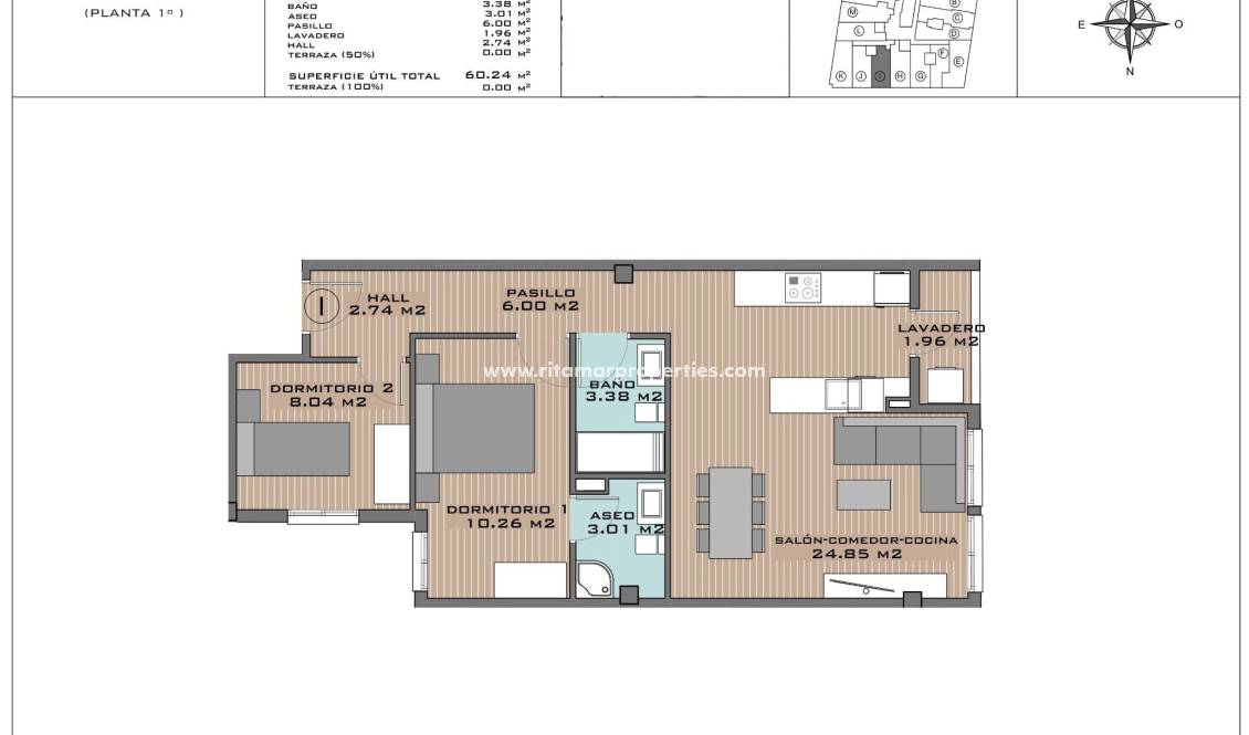  - Appartment - Algorfa - Pueblo