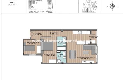  - Appartment - Algorfa - Pueblo