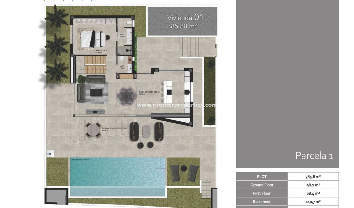  - Villa - Polop - Urbanizaciones