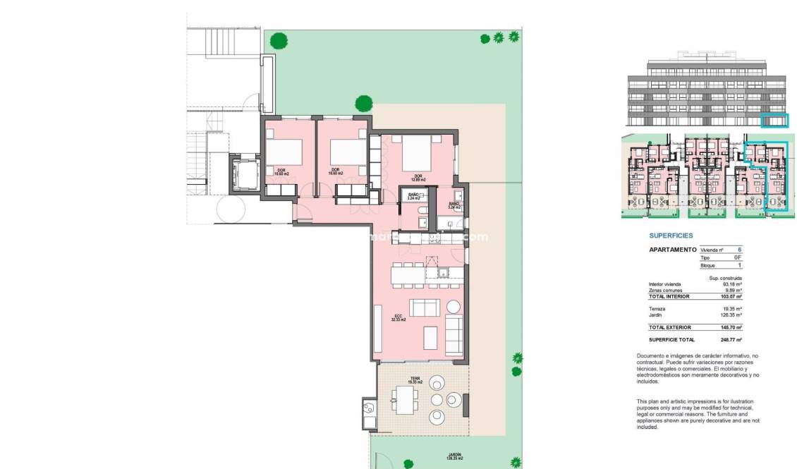  - Wohnung - Torre Pacheco - Santa Rosalía Lake and Life Resort