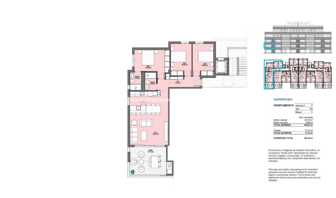  - Apartamento - Torre Pacheco - Santa Rosalía Lake and Life Resort