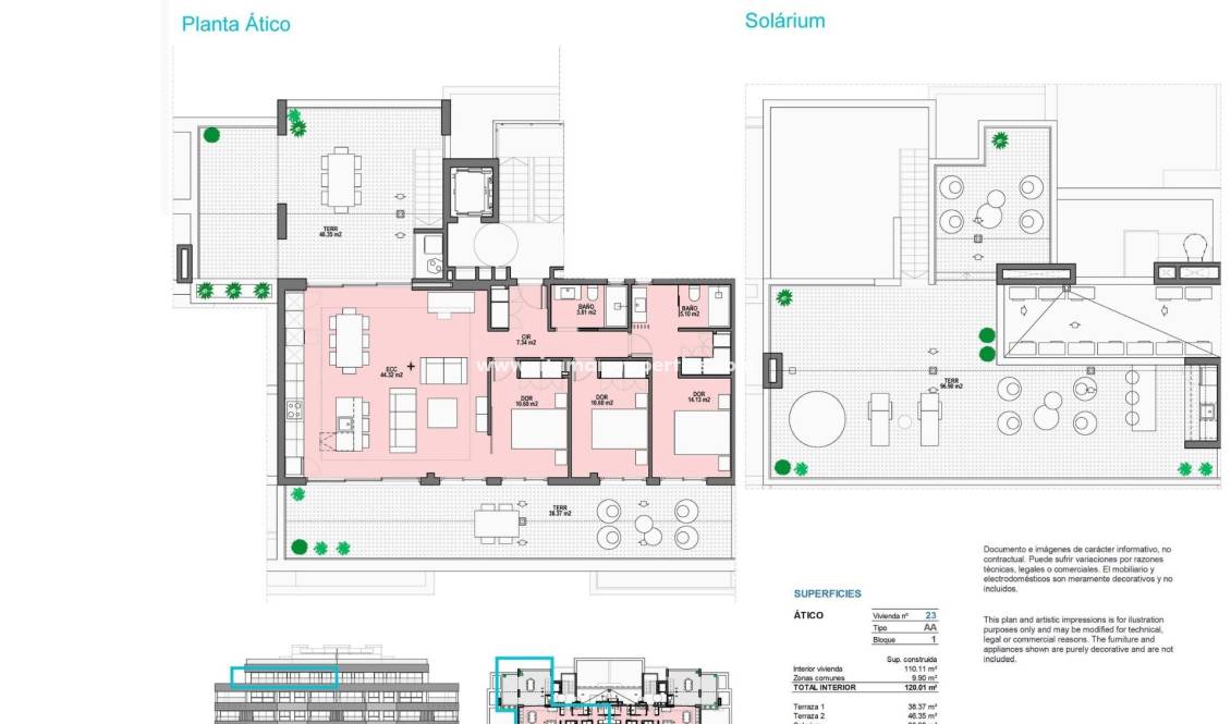  - Penthouse - Torre Pacheco - Santa Rosalía Lake and Life Resort