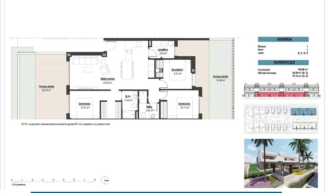  - Bungalow - Los Alcázares - Serena Golf