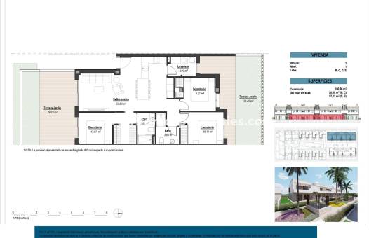 - Bungalow - Los Alcázares - Serena Golf