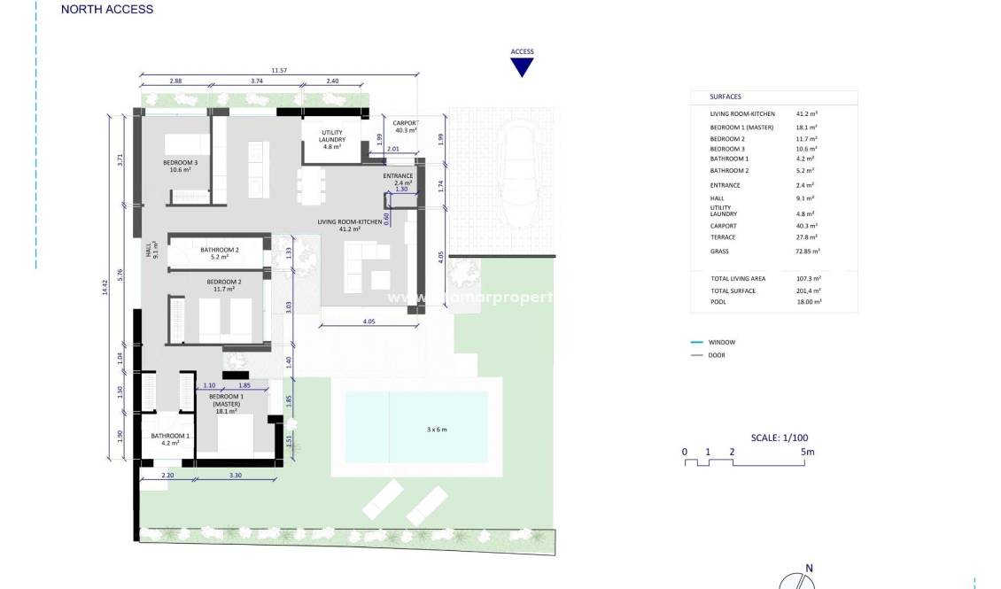  - Villa - Baños y Mendigo - Altaona Golf