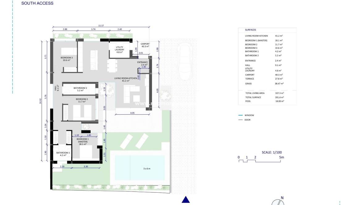  - Villa - Baños y Mendigo - Altaona Golf