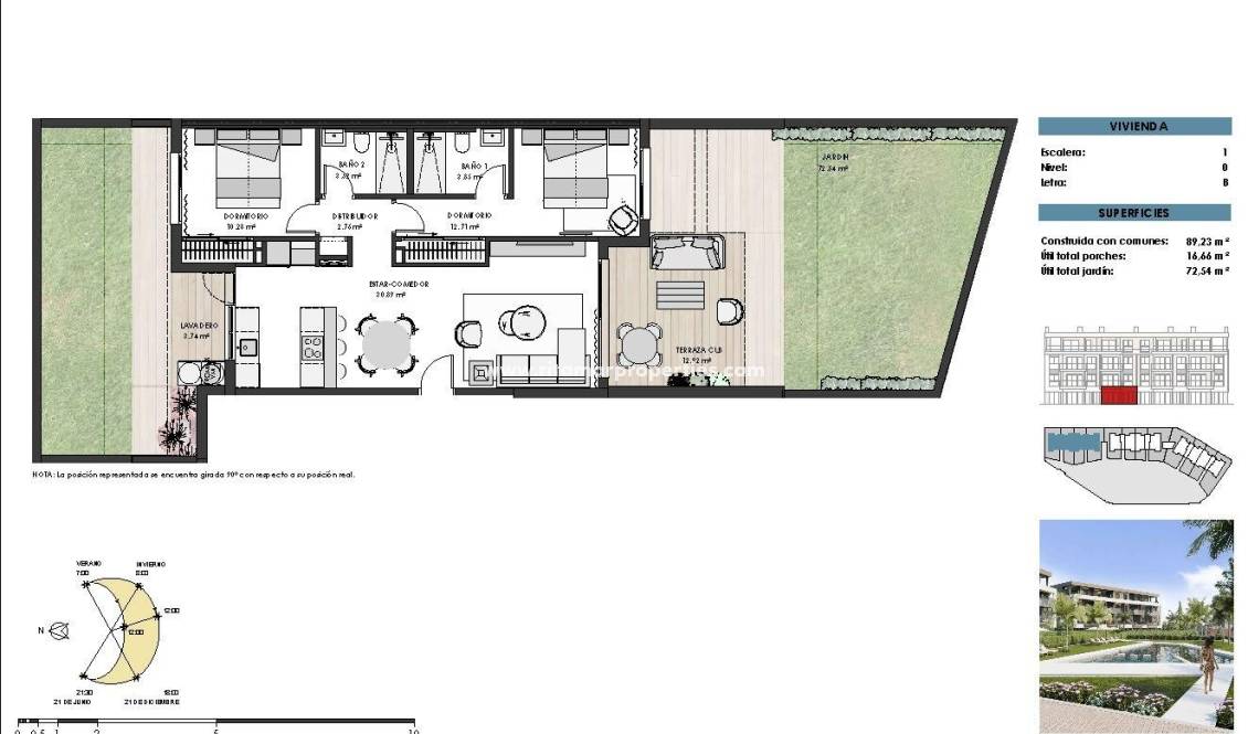  - Apartamento - Torre Pacheco - Santa Rosalía Lake and Life Resort