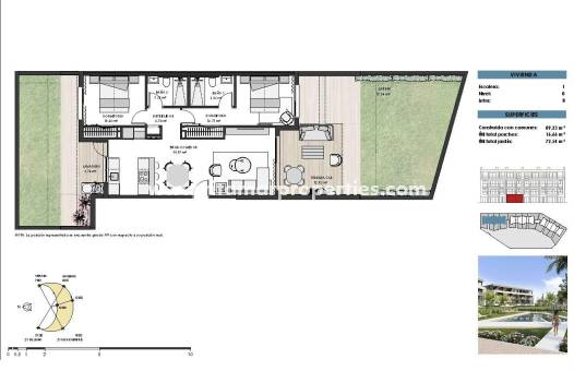  - Apartamento - Torre Pacheco - Santa Rosalía Lake and Life Resort