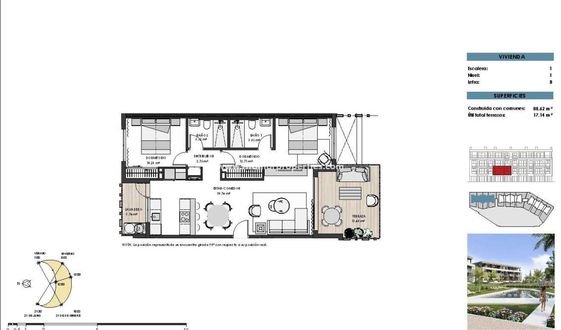  - Apartamento - Torre Pacheco - Santa Rosalía Lake and Life Resort