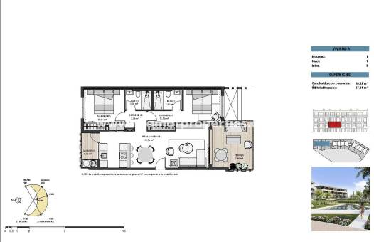  - Apartamento - Torre Pacheco - Santa Rosalía Lake and Life Resort
