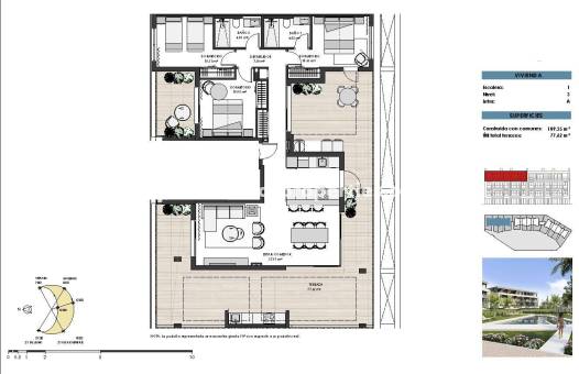  - Penthouse - Torre Pacheco - Santa Rosalía Lake and Life Resort