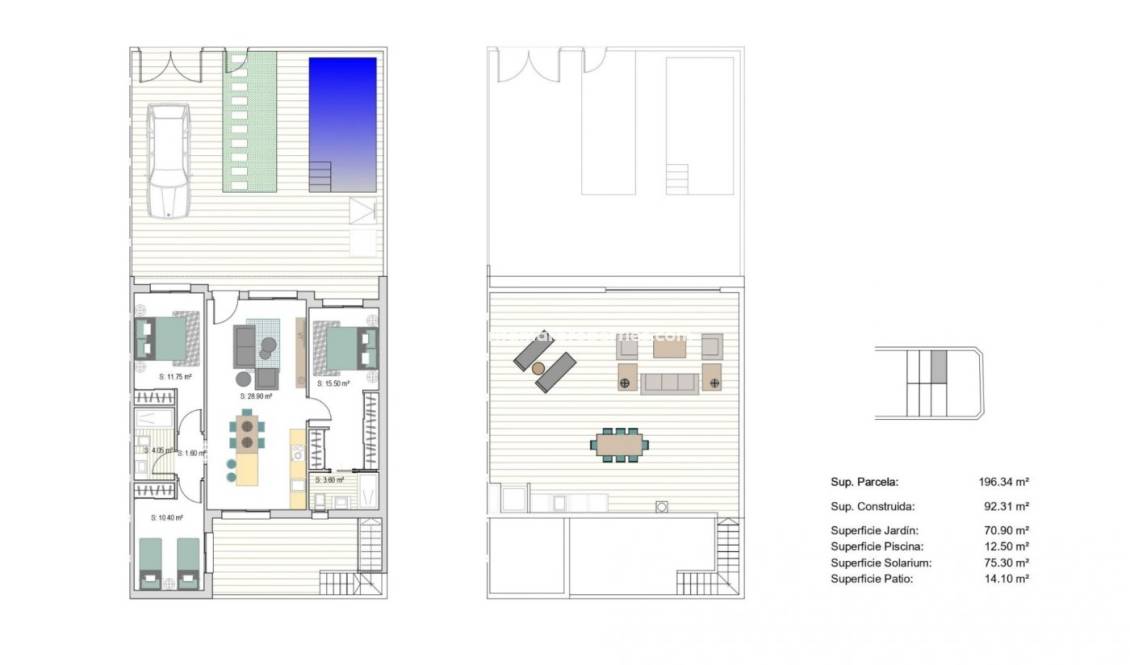  - Town House - San Javier - Parque del doce