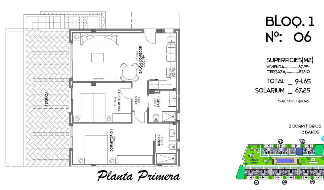 - Bungalow - Algorfa - La Finca Golf