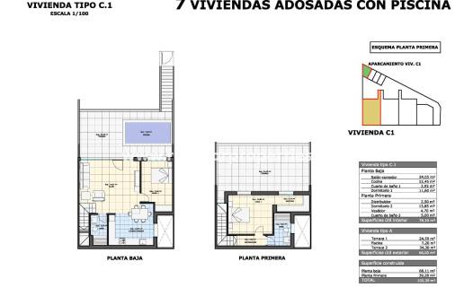  - Bungalow - Pilar de la Horadada - pueblo