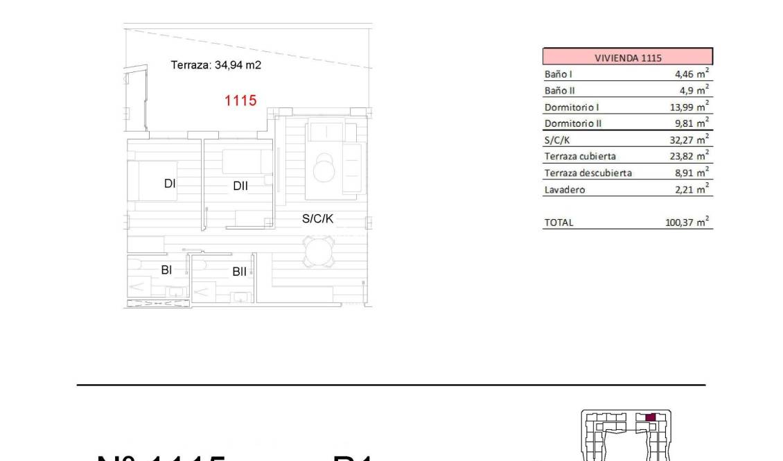  - Apartamento - San Miguel de Salinas - Pueblo