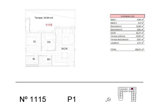  - Apartamento - San Miguel de Salinas - Pueblo