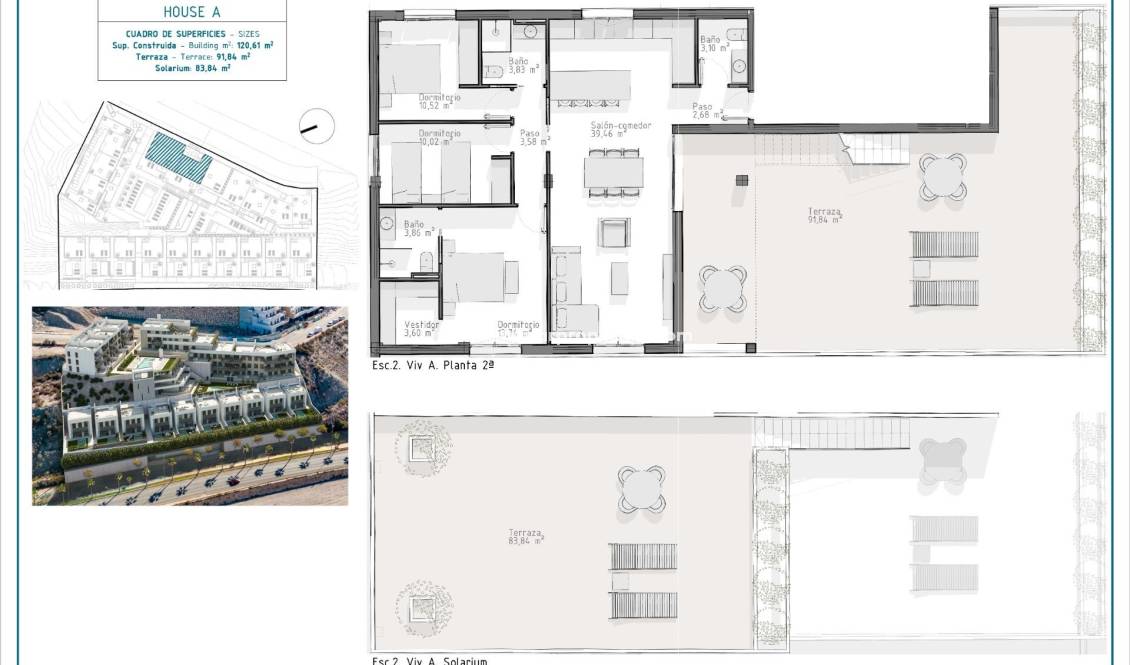  - Penthouse - Águilas - Playa del Hornillo