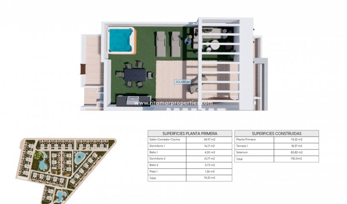 - Bungalow - Torrevieja - Los Balcones