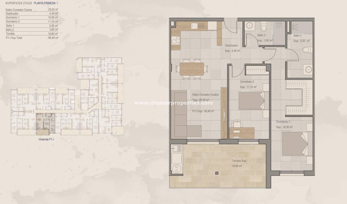  - Apartamento - Torre Pacheco - Centro