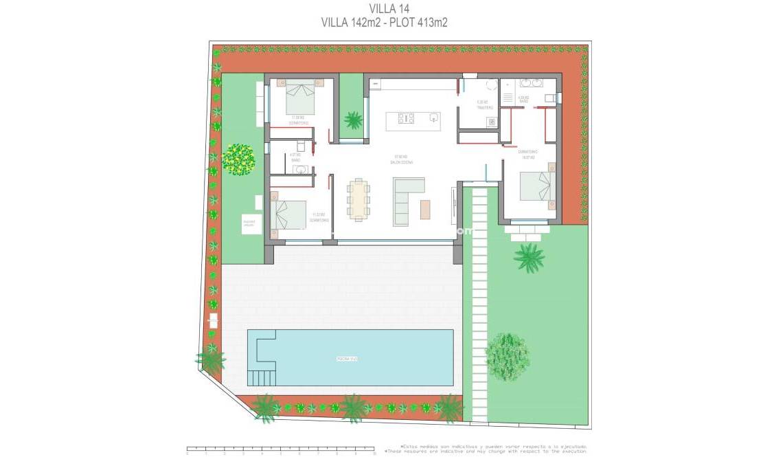 - Villa - San Javier - Parque del doce
