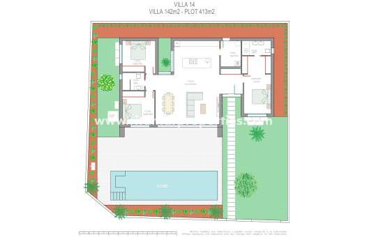  - Villa - San Javier - Parque del doce