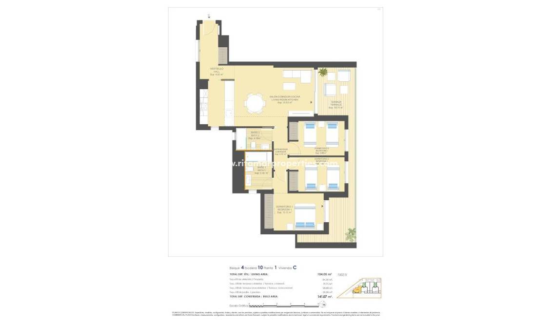  - Apartamento - Orihuela Costa - Campoamor