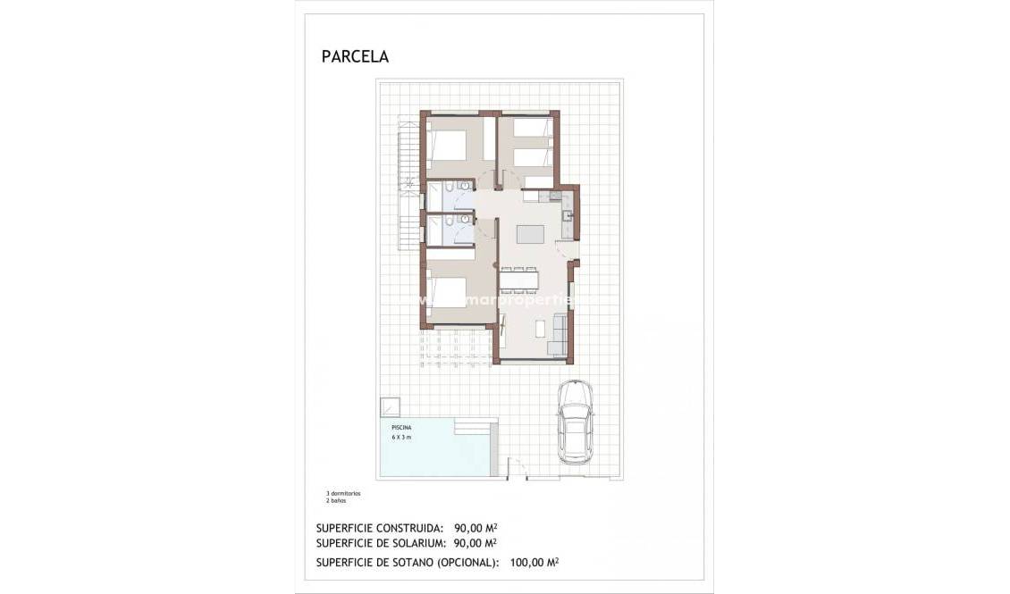 New build - Villa - Vera - Vera Playa