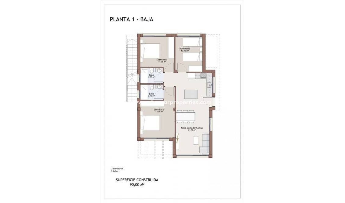 New build - Villa - Vera - Vera Playa