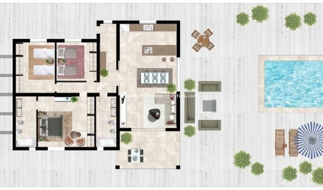  - Villa - Hondón de las Nieves - La Canalosa