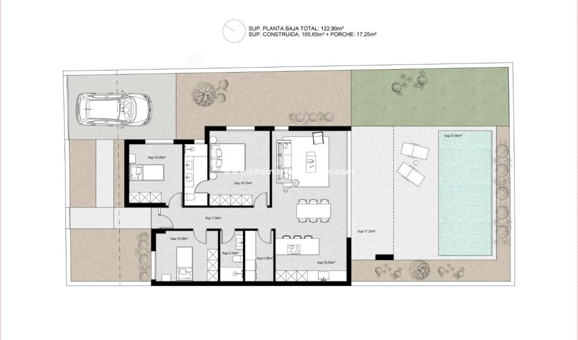 Nouvelle Construction - Villa - Molina De Segura - Urb. La Quinta
