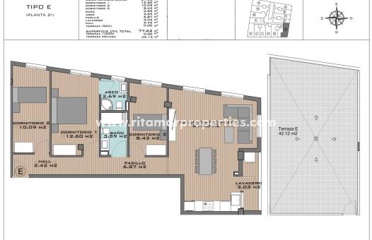  - Penthouse - Algorfa - Pueblo