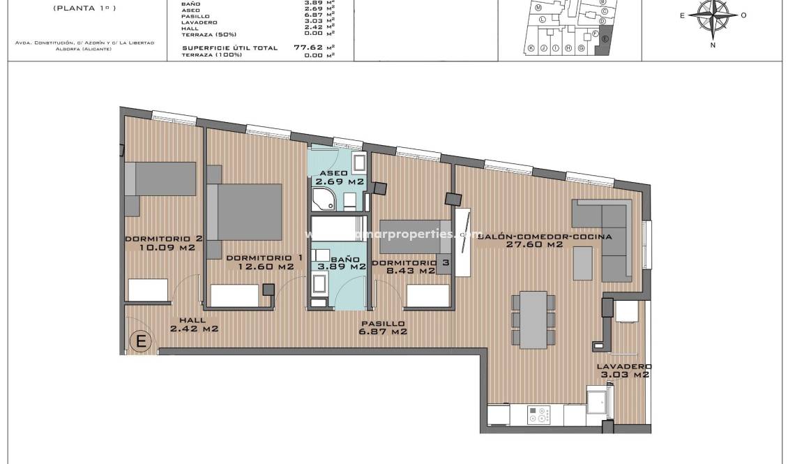  - Apartamento - Algorfa - Pueblo