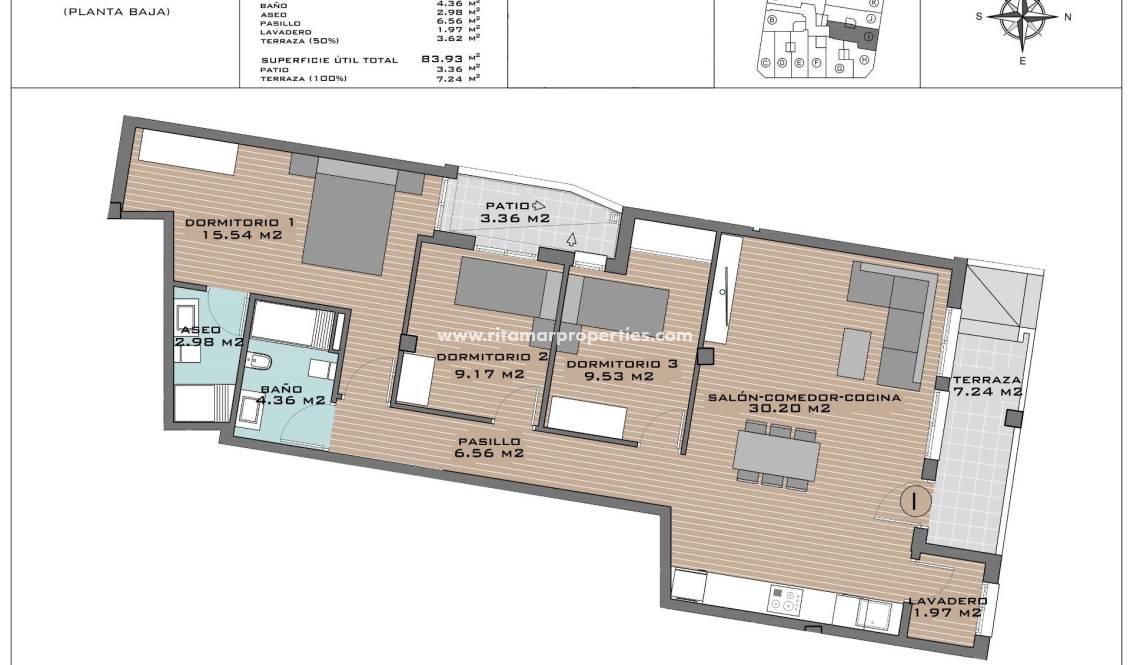  - Apartamento - Algorfa - Pueblo