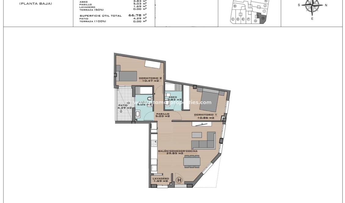  - Appartment - Algorfa - Pueblo