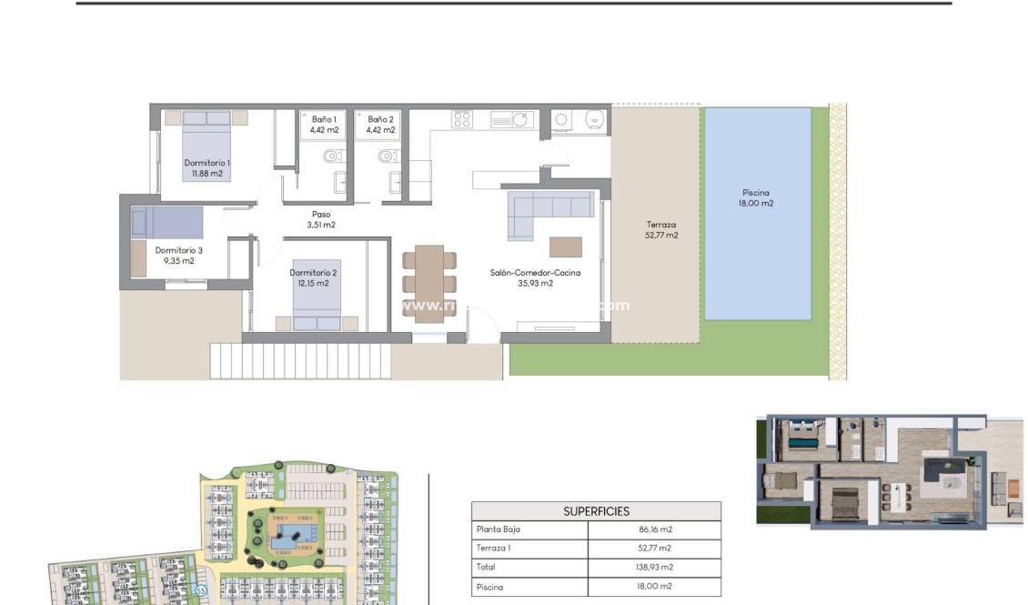  - Bungalow - Finestrat  - Finestrat Hills