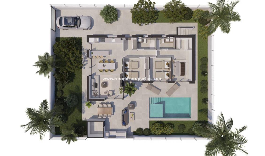  - Villa - Polop - Alberca